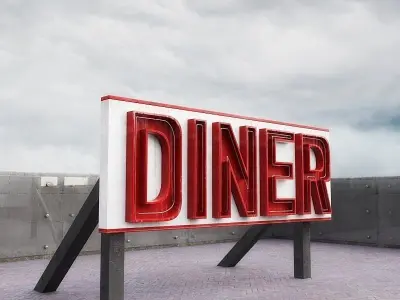 street elements 44 am162 3D model