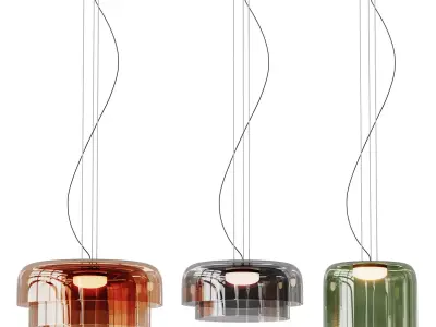 Levels Pendant Lamps 3D model
