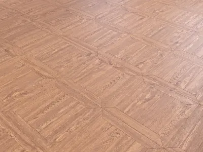 Parquet - Laminate - Wooden floor 2 in 1 Low-poly 3D model 184