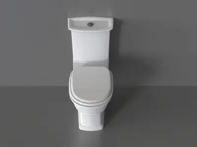 WC21 Toilet 3D model