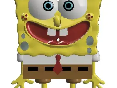 Spongebob Light switch  3D print model