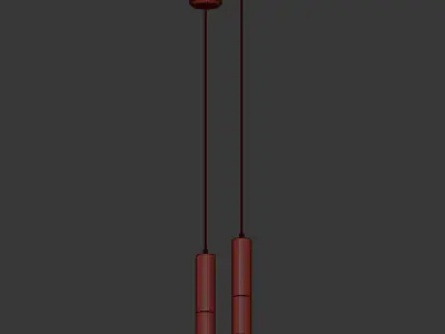 Delightfull Ike Pendant Suspension 3D model