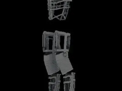 Iron Man Suit Mech 3D model