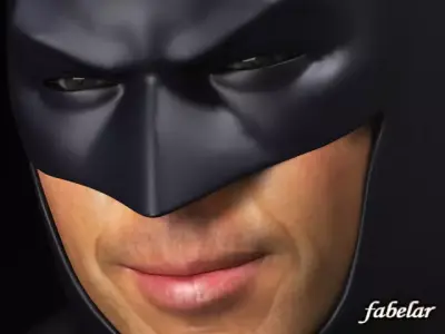 Batman Std Mat 3D model