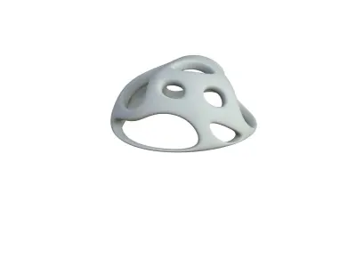 SciFi Cube Object No 44611 Low Poly Shape Low-poly 3D model