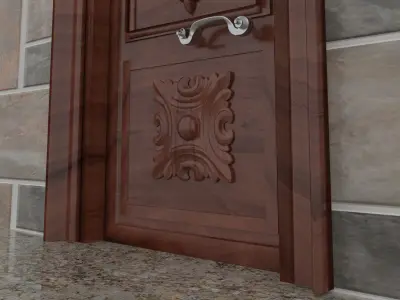 Exterior Door  3D model