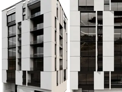 RESIDENTIAL BUILDING NO89 A 3D model