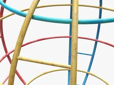 Climbing sphere 02 3D model