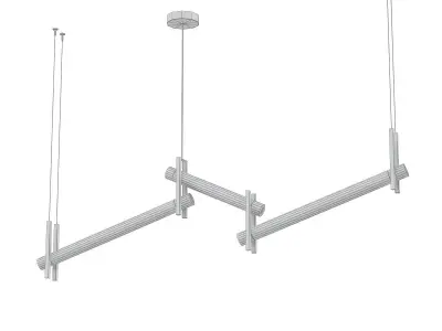 BAMBOU HORIZONTAL 3D model