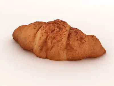 Croissant 001 3D model