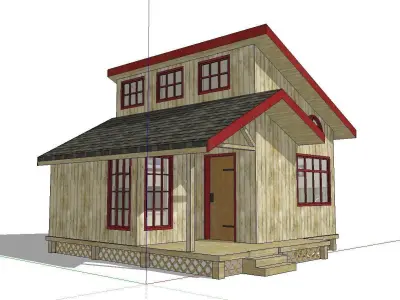 Creative Design-Holiday Cabin-078 3D model