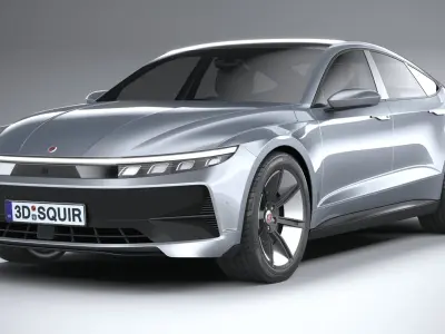  Generic Sedan 4door EV v3 2022 