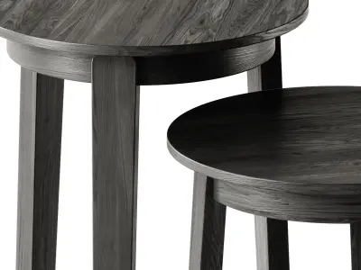 WOLFGANG Round Coffee Table by Fornasarig 3D model