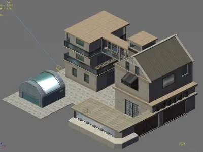 Future World - Factory 02 3D model