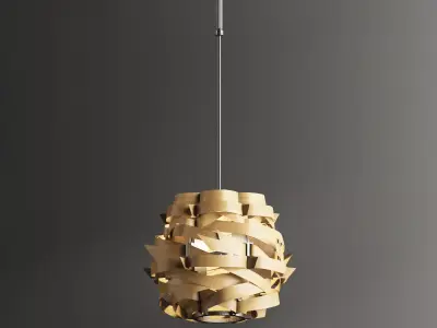 Ceiling light 3D model 89