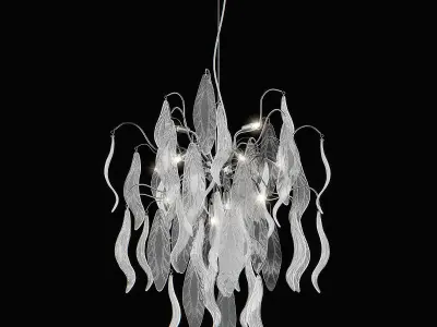 79315x Vetro Lightstar Chandelier 3D model