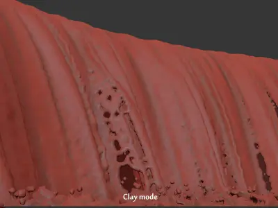  2 Waterfall fountains ARC Grand Cascade 3D model