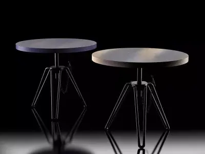 Overdyed Table 3D model