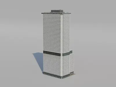NYC One New York Plaza 3D model