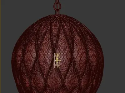 Hanging lamp LOFT HOUSE P-163 3D model