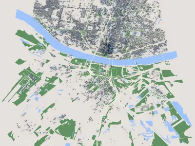 St Louis City Missouri United States 3D model