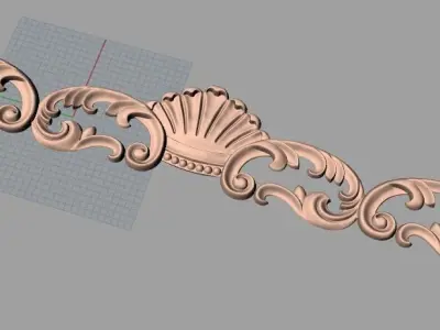 Artcam Aspire 3D relief models STL Files used for CNC E588 3D model