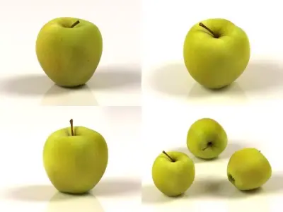 Golden delicious 3D model