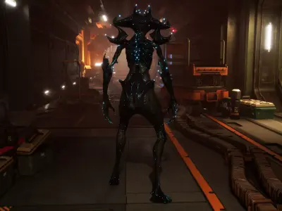 Alien 4 Remake Low-poly 3D model