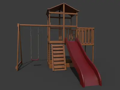 Children playground    3D model