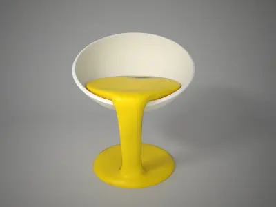 08 MELTHING CHAIR  3D model