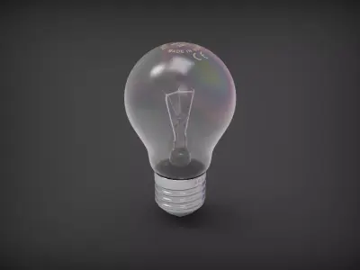 Bulb 100V 240V 3D model