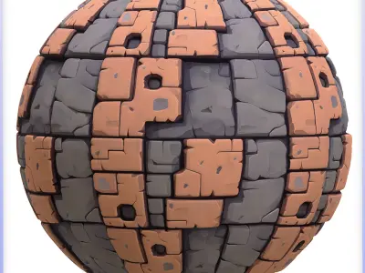 Stylized Wall Seamless Texture Texture 56