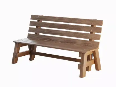 Wooden Outdoor Bench Pack