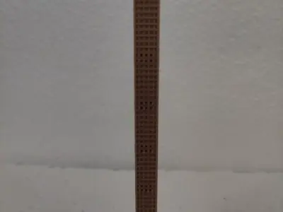 Newyork Square Building  3D print model