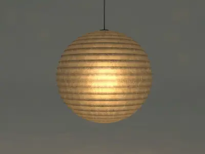 Paper Lantern 1 3D model
