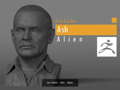 Alien 1979 - Nostromo crew 3D Model Pack