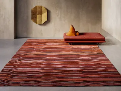 Strata Rug Poudre 3D model