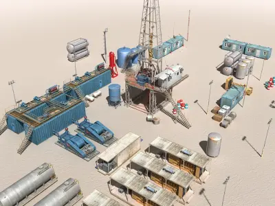  Land Rig Scene 