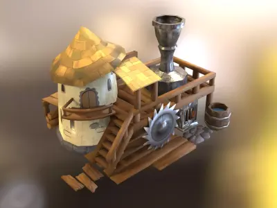 Game ready model Free 3D model