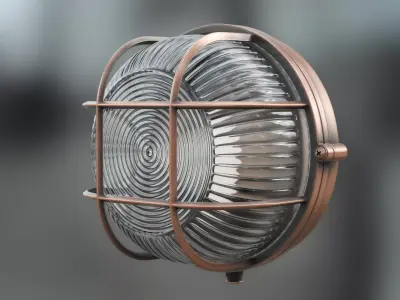 Bulkhead Light 3D model