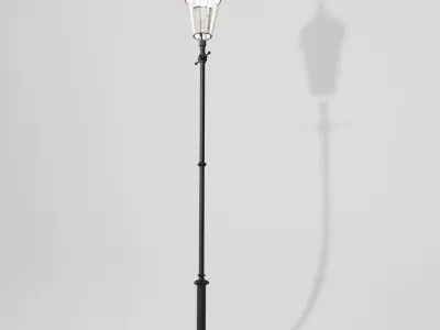 london street light 3D model