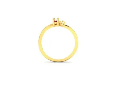 Women Ring  Render 3dm STL OBJ FBX Details 3D print model 192
