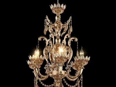 MD 89325-27 Osgona Chandelier 3D model
