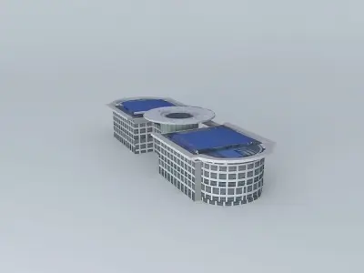 Wuhan International Convention and Exhibition Center 3D model