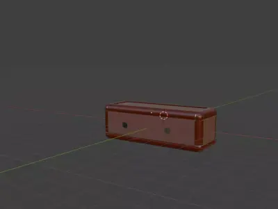 storage box with lid 3d model Free low-poly 3D model