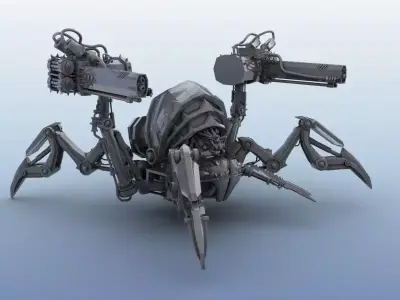 Robot Spider 3D model