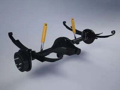 Rear Classic Chassis 3D model