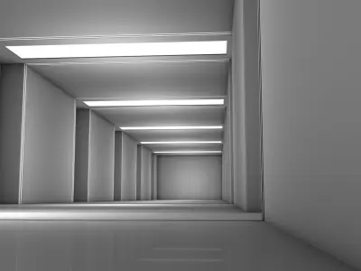 Sci Fi Corridor 3D model