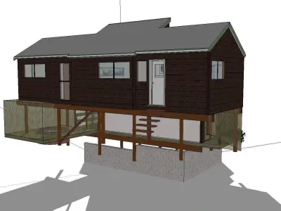 Creative Design-Holiday Cabin-079 3D model