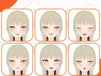 VRM FULL SCIFI SEXY BODYSUIT WARRIOR CYBER PUNK OUTFIT TIGHT 3D model